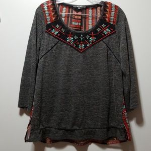 Miss Me 3/4 sleeve top